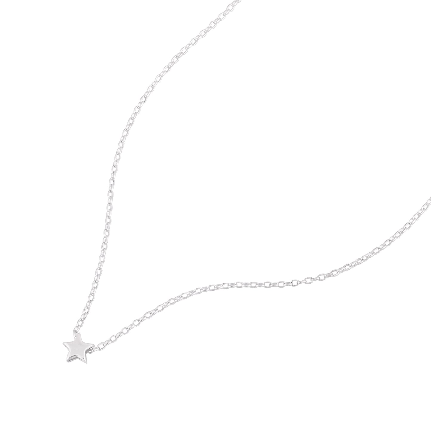 LITTLE STAR SILVER NECKLACES