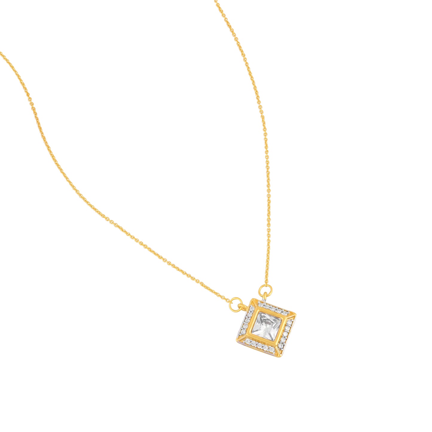 TWIN PEAKS ELEGANCE SILVER NECKLACE