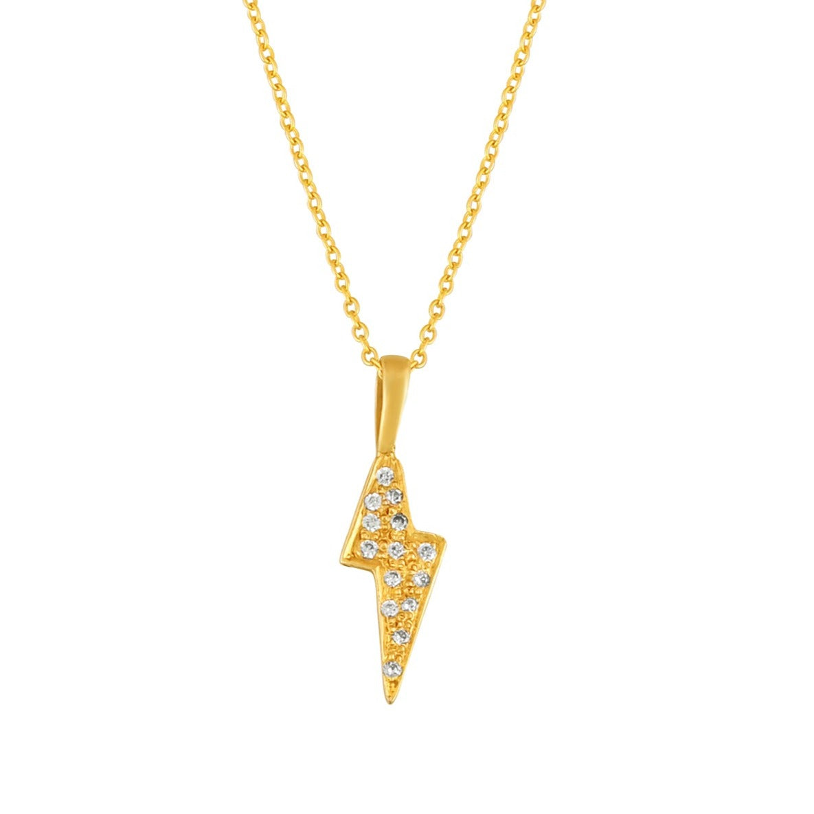 LIGHTNING JEWEL SILVER NECKLACE
