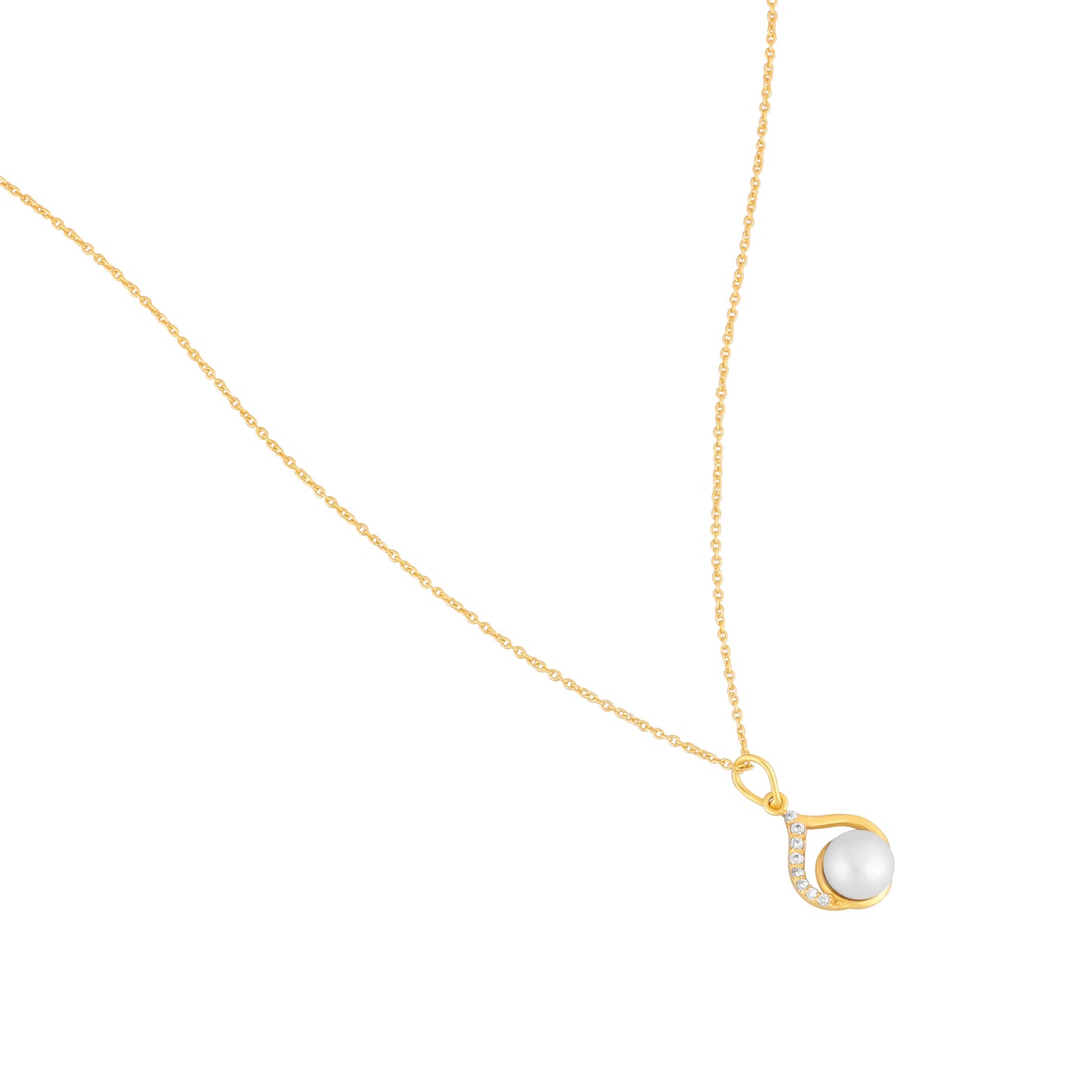 PEARL HALO NECKLACE