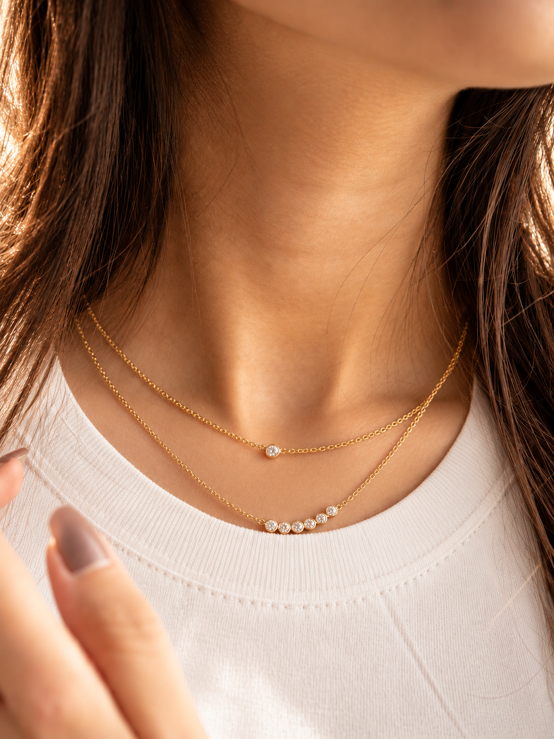 LAYERED NECKLACES