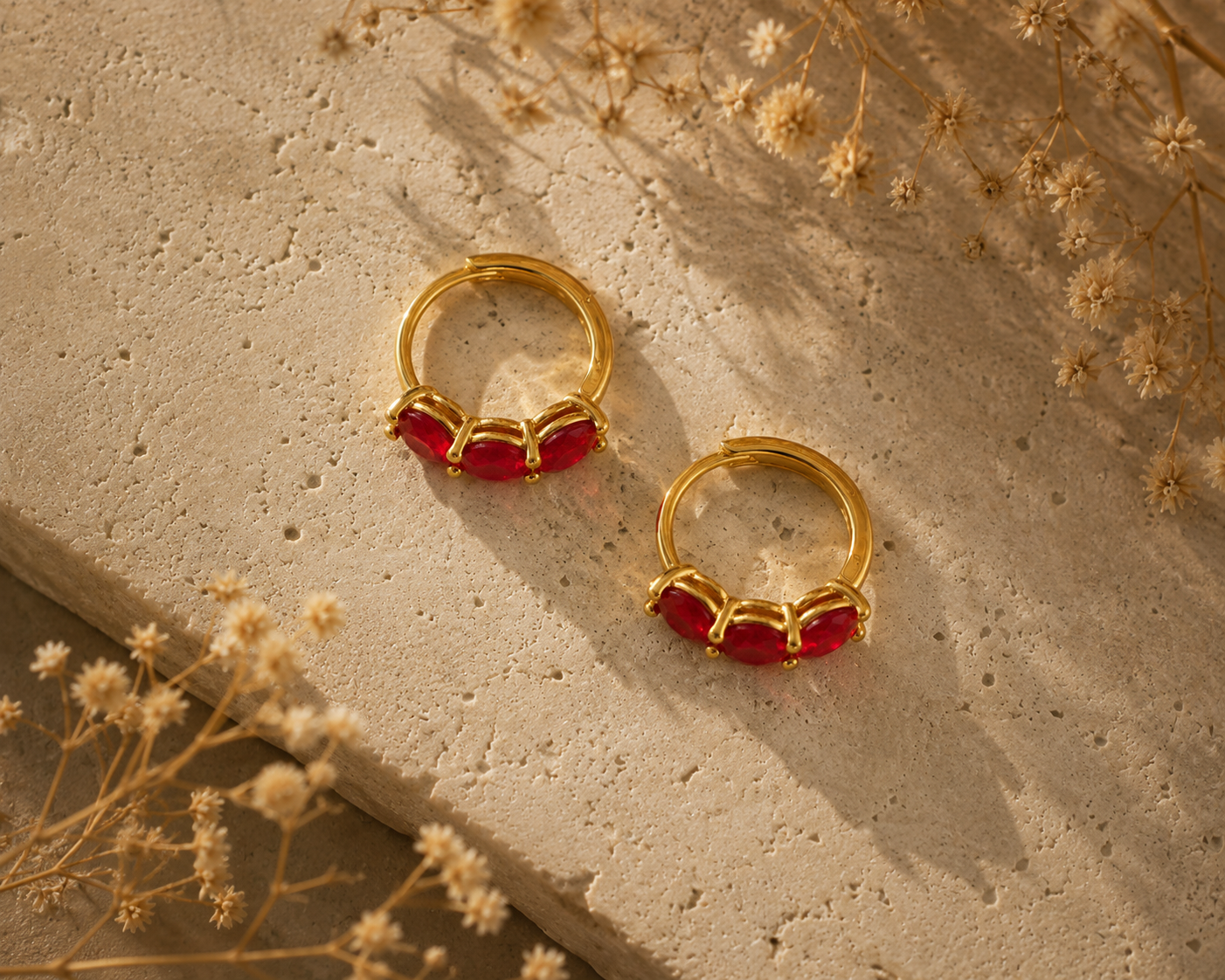red hoops