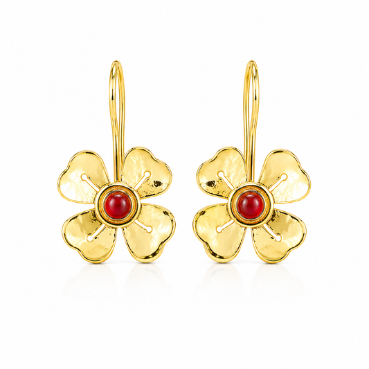 floral earring