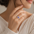 LAVENDER LOVE RING