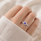LAVENDER LOVE RING