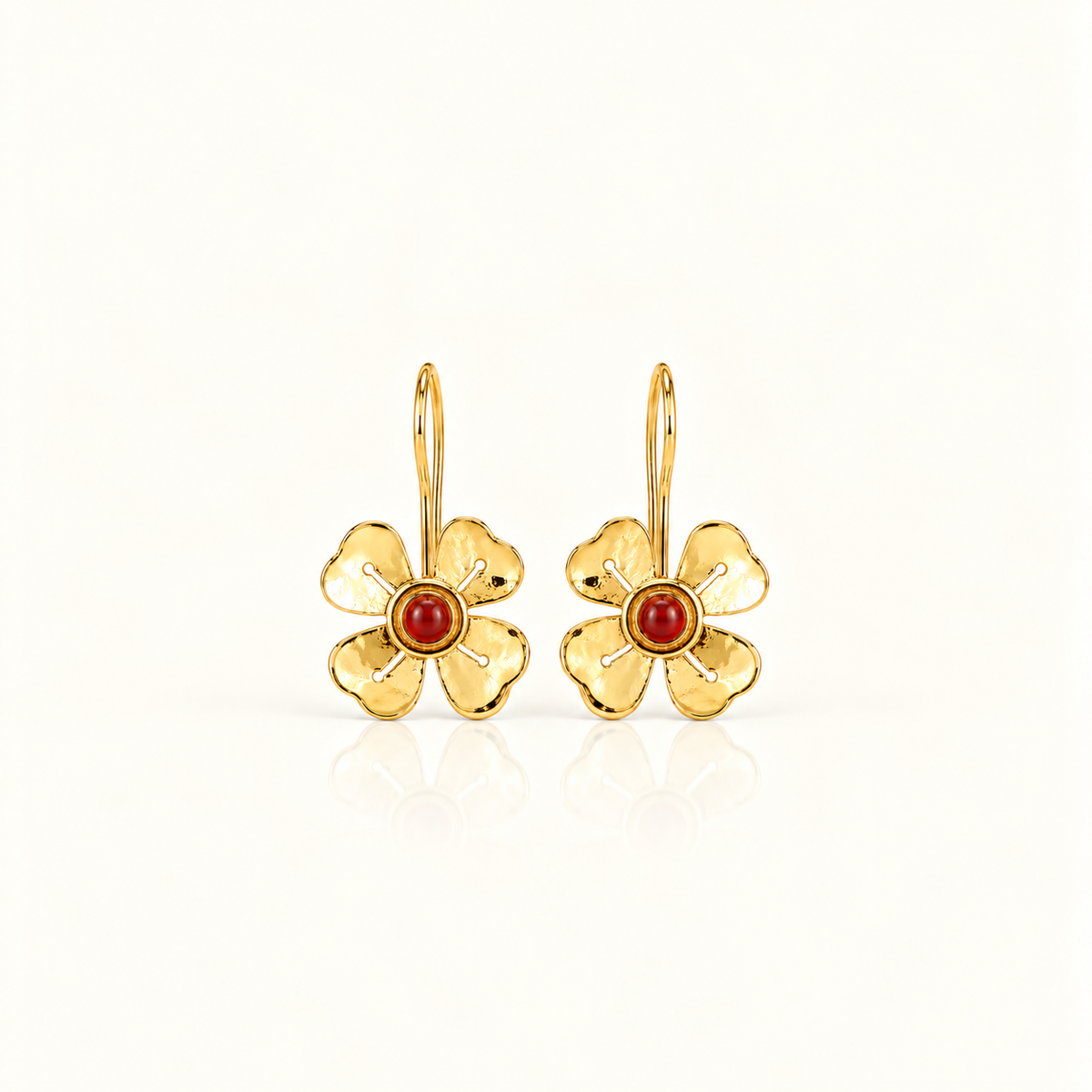 floral earring