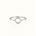 DAINTY O RING , TINY CIRCLE RING