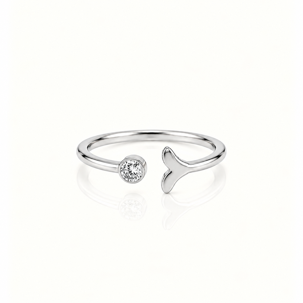 MINIMALIST DOLPHIN ADJUSTABLE RING