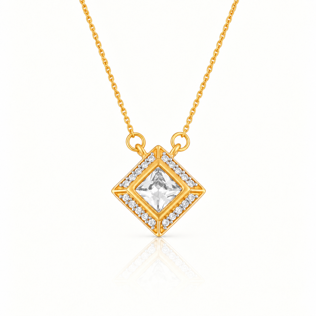 TWIN PEAKS ELEGANCE SILVER NECKLACE