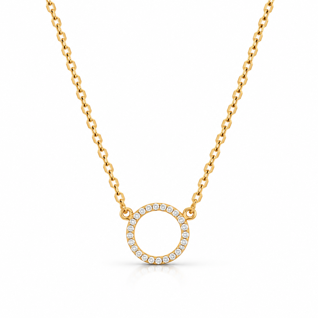 RING OF GRACE SILVER NECKLACE