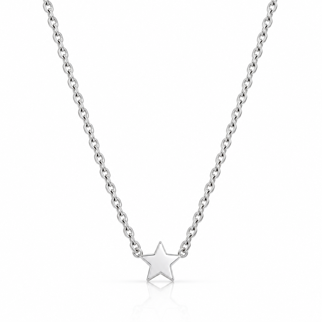 LITTLE STAR SILVER NECKLACES