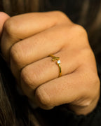 MINIMALIST DOLPHIN ADJUSTABLE RING