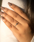 DAINTY TINY BUTTERFLY RING