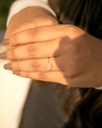 DAINTY O RING , TINY CIRCLE RING