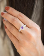 LAVENDER LOVE RING