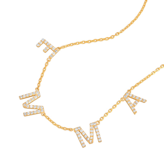 PERSONALISED SHORT NAME NECKLACE