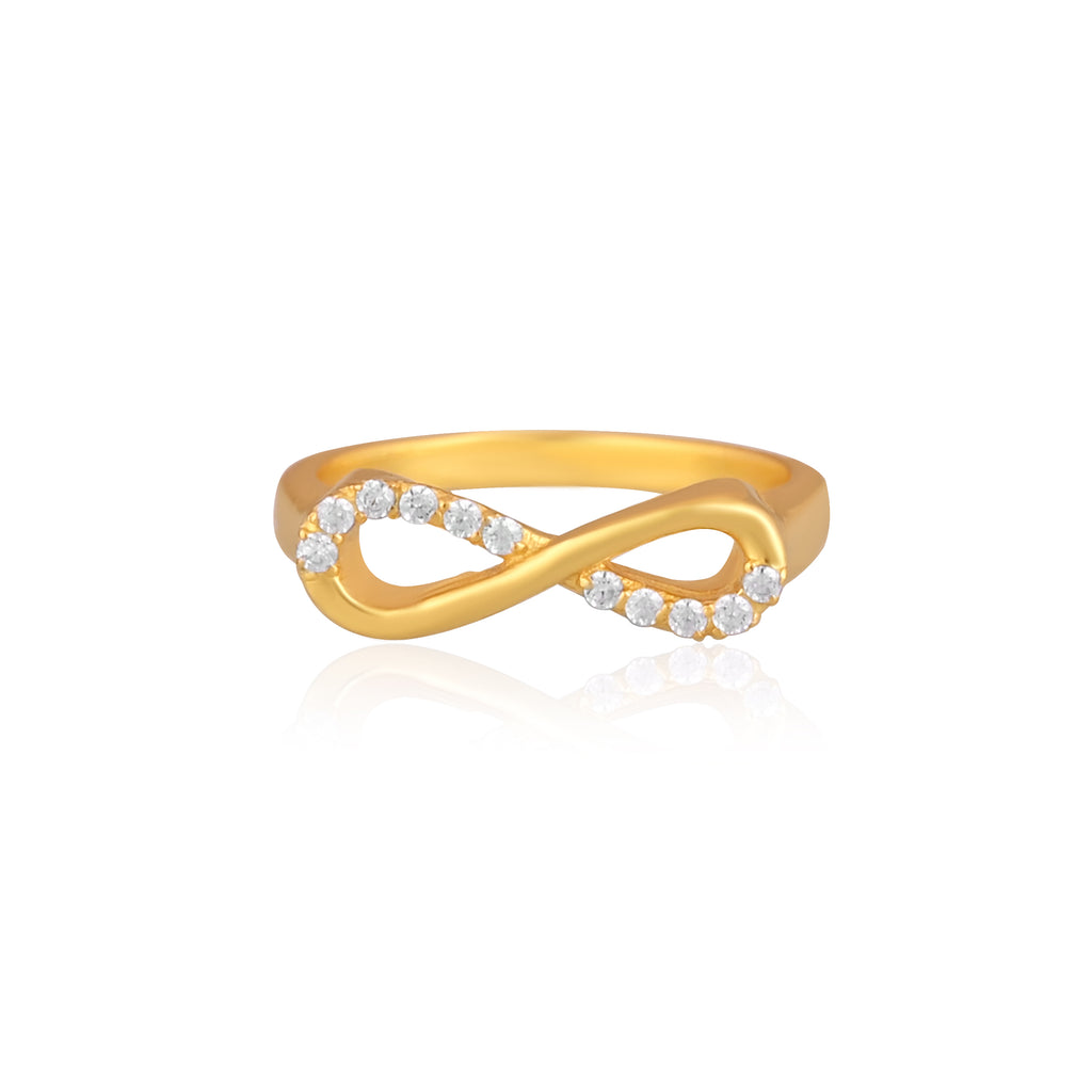 MINIMAL INFINITY STERLING SILVER RING