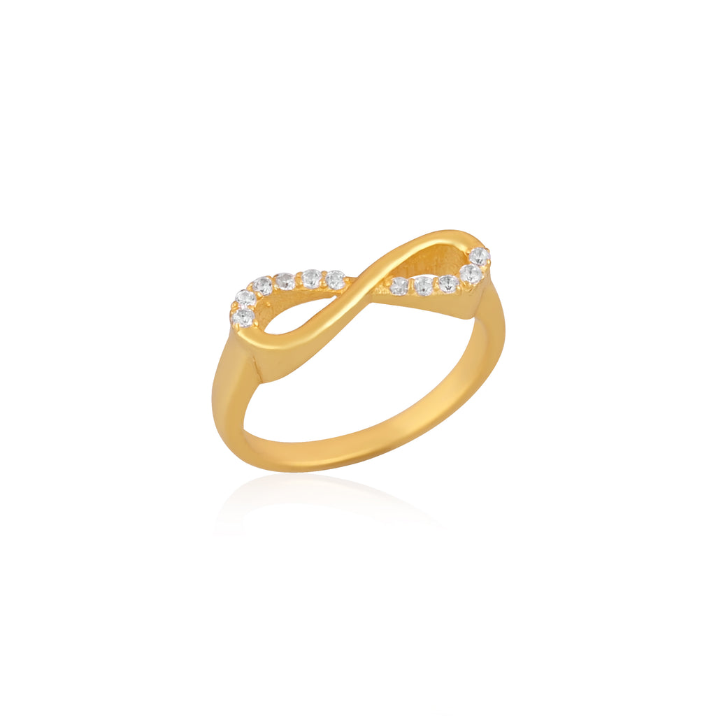 MINIMAL INFINITY STERLING SILVER RING