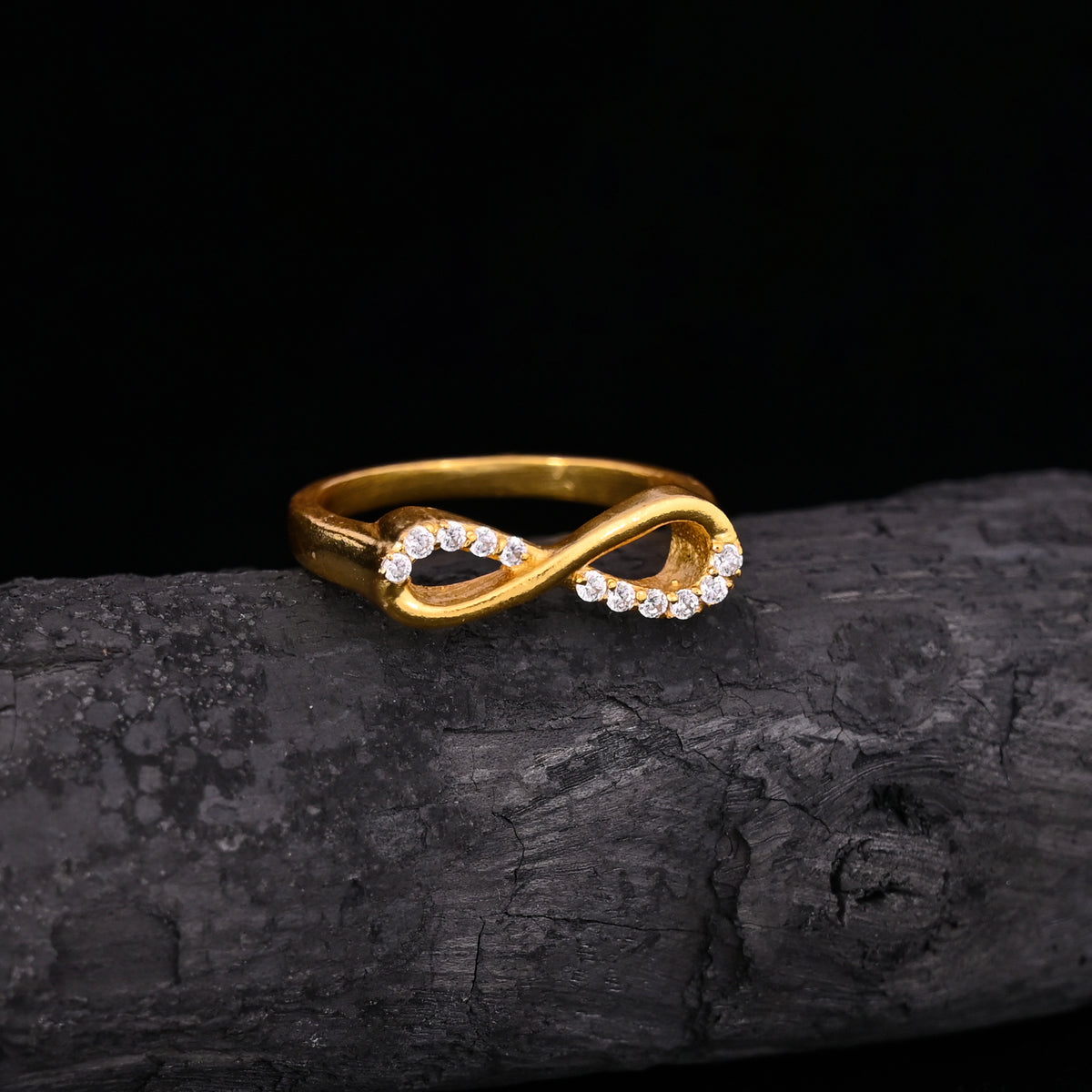 MINIMAL INFINITY STERLING SILVER RING