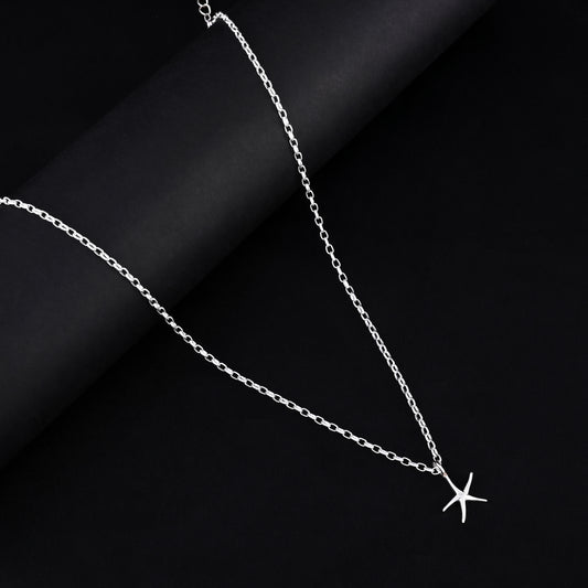 STARFISH SPARK CHARM NECKLACE