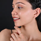 CRYSTAL SILVER RING