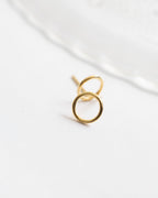 MINIMAL CIRCLE EARRINGS