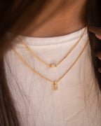 MULTI - LAYER BAGUETTE NECKLACES