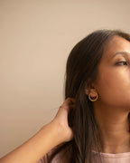 CLASSIC HAMMERED EARRINGS