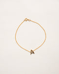 SIMPLE LETTER CHAIN BRACELET