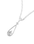 SNOWDROP SILVER NECKLACE