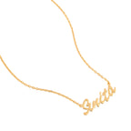 PERSONALISED SILVER NAME NECKLACE