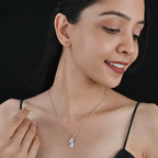 ANGEL AURA'S SILVER NECKLACE