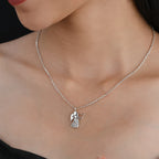ANGEL AURA'S SILVER NECKLACE