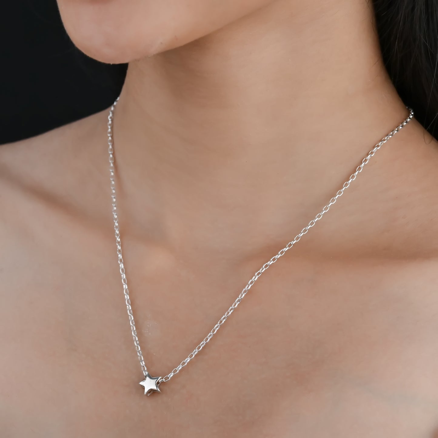LITTLE STAR SILVER NECKLACES