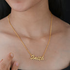 PERSONALISED SILVER NAME NECKLACE