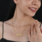PERSONALISED SILVER NAME NECKLACE