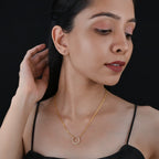 RING OF GRACE SILVER NECKLACE
