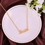 PERSONALISED SILVER NAME NECKLACE