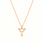 STARRY ARCH SILVER NECKLACE