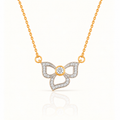 PETAL BLOOM SILVER NECKLACE