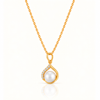 PEARL HALO NECKLACE