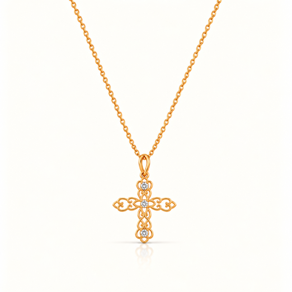 DIVINE CROSS NECKLACES