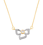 PETAL BLOOM SILVER NECKLACE