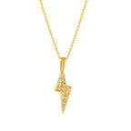 LIGHTNING JEWEL SILVER NECKLACE
