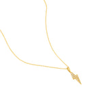 LIGHTNING JEWEL SILVER NECKLACE