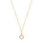 PEARL HALO NECKLACE