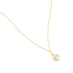 PEARL HALO NECKLACE