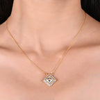 TWIN PEAKS ELEGANCE SILVER NECKLACE