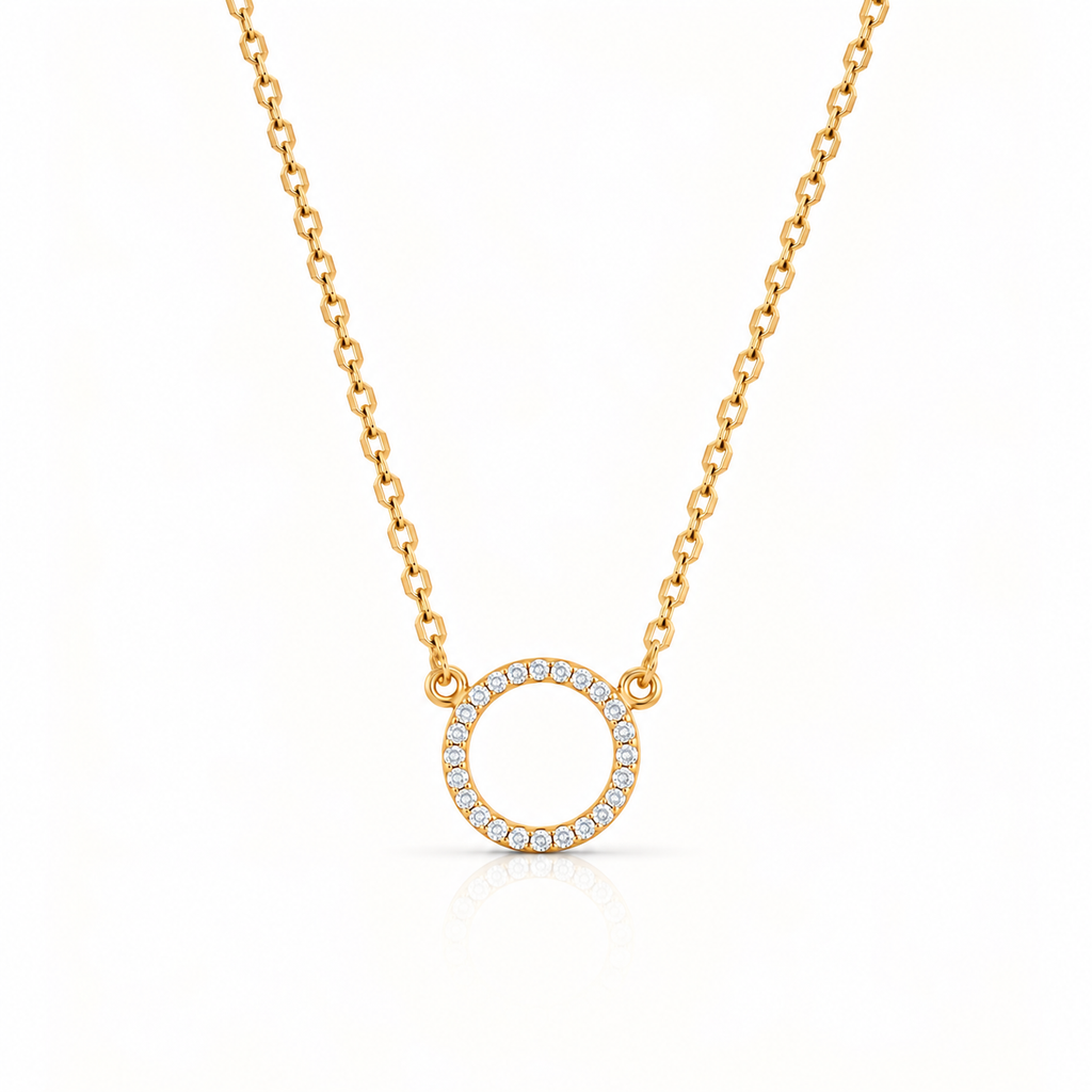 RING OF GRACE SILVER NECKLACE
