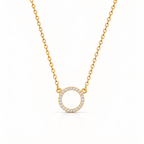 RING OF GRACE SILVER NECKLACE